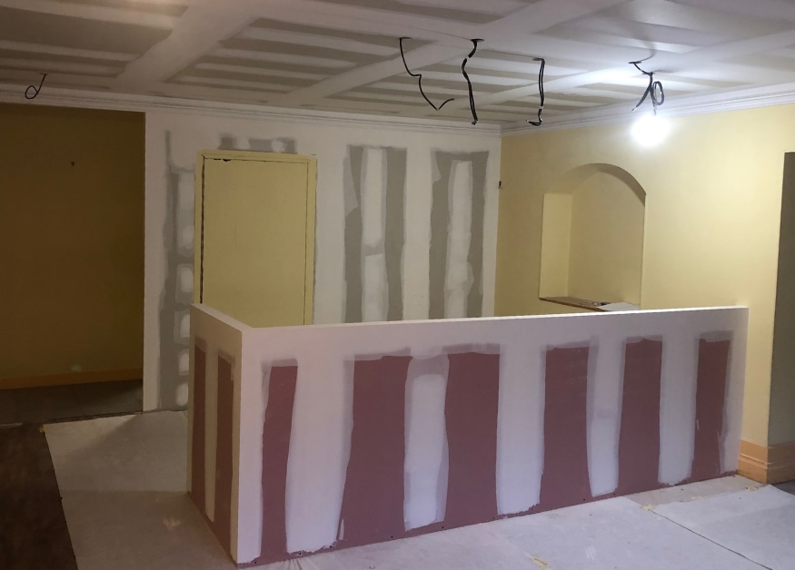 Renovation restaurant avant